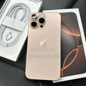 New Apple iPhone 16 Pro Max 256 GB Gold