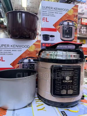 6ltrs 10 in 1 Kenwood Pressure Cooker