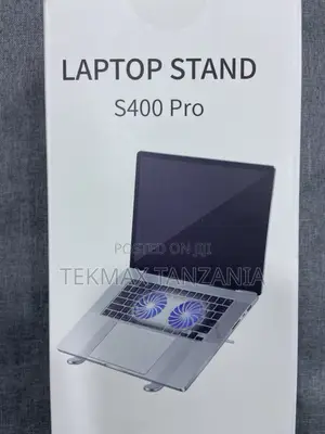 Pro Foldable Laptop Stand With Cooling Fan | Adjustable Laptop Holder