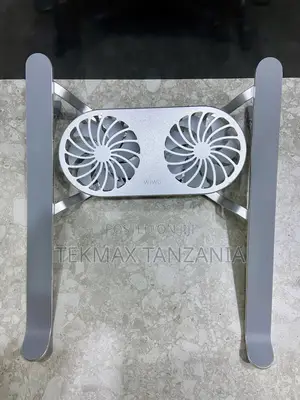 Pro Foldable Laptop Stand With Cooling Fan | Adjustable Laptop Holder