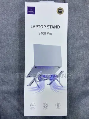 Pro Foldable Laptop Stand With Cooling Fan | Adjustable Laptop Holder