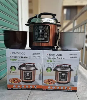 6ltrs 10 in 1 Kenwood Pressure Cooker