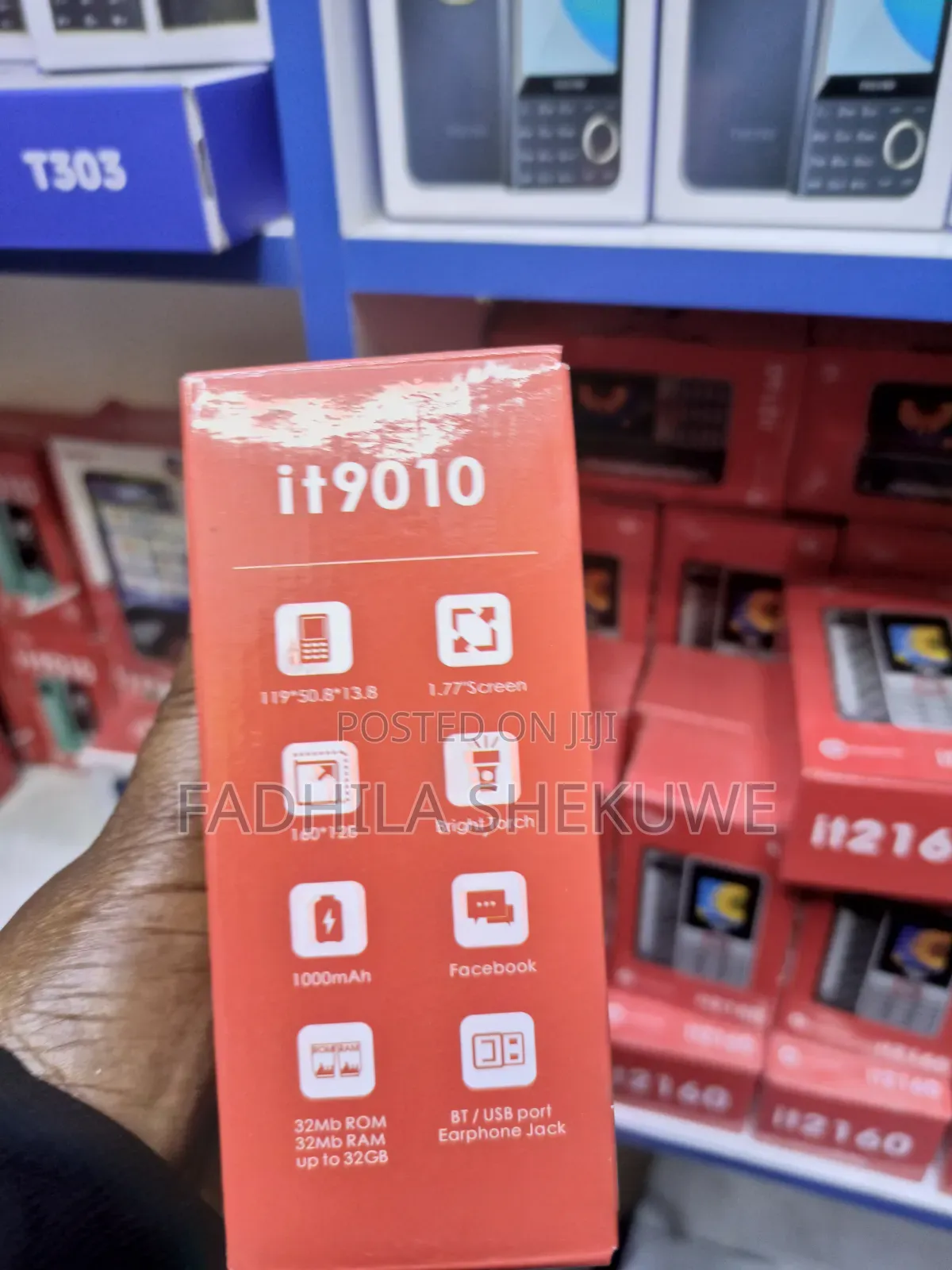 New Itel it2090 Black