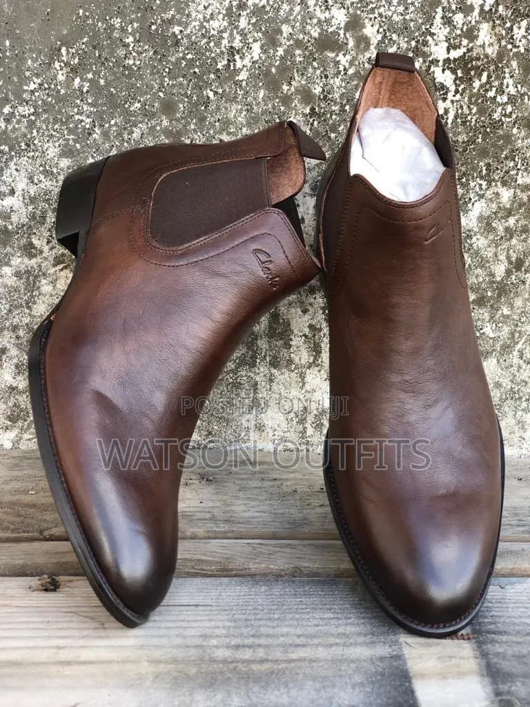 2 Colours CLKS Brand Materials Very Classic Men's Leather Travolta