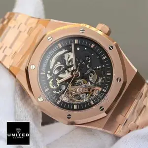 Audemars Piguet Ap Original Automatic Watch Gold and Black