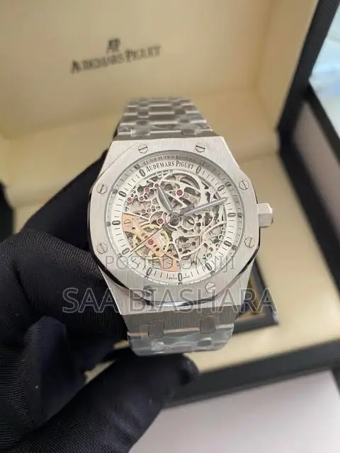 Audemars Piguet Ap Original Automatic Watch Silver and White