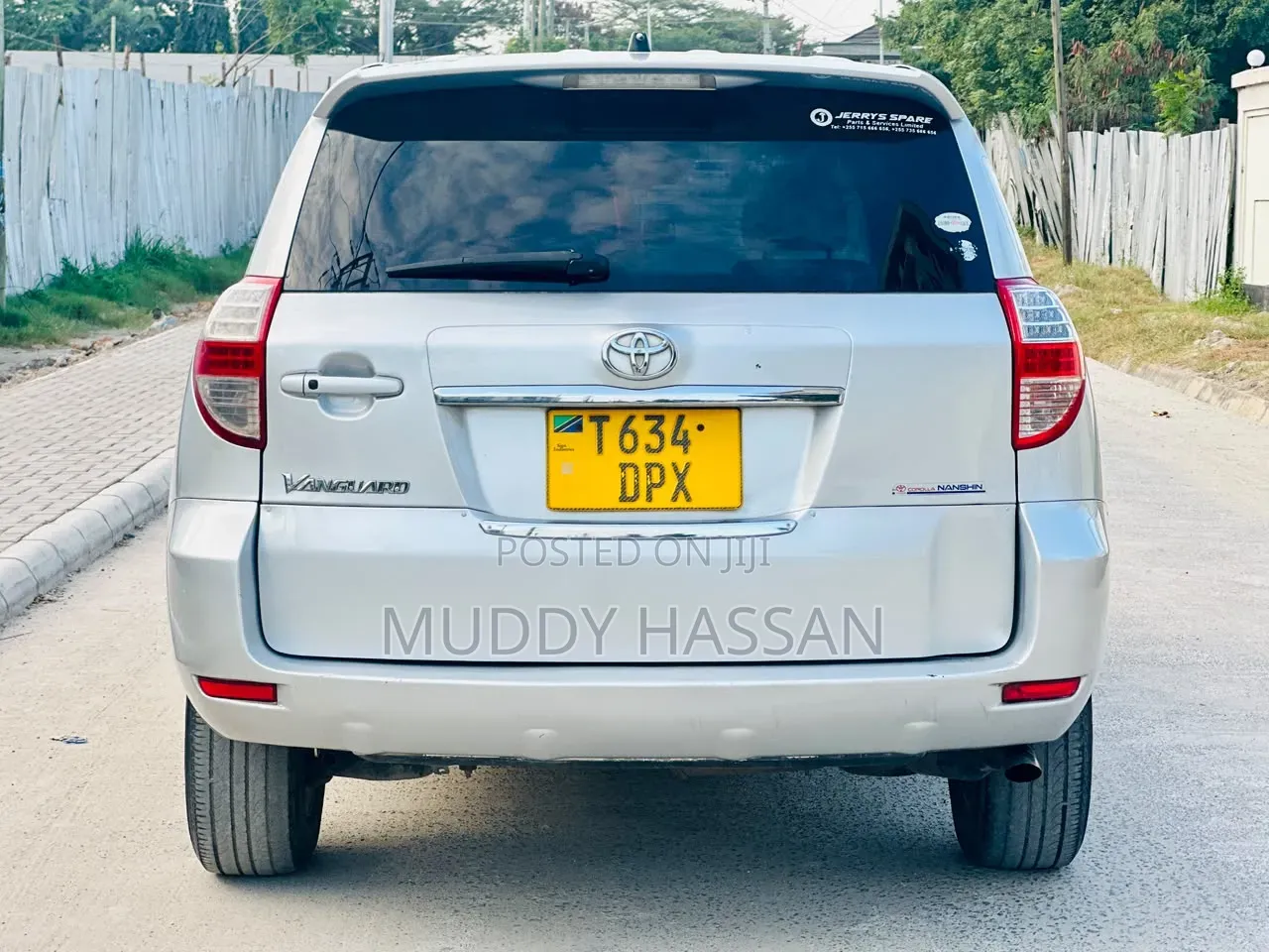 Toyota Vanguard 2019 Silver