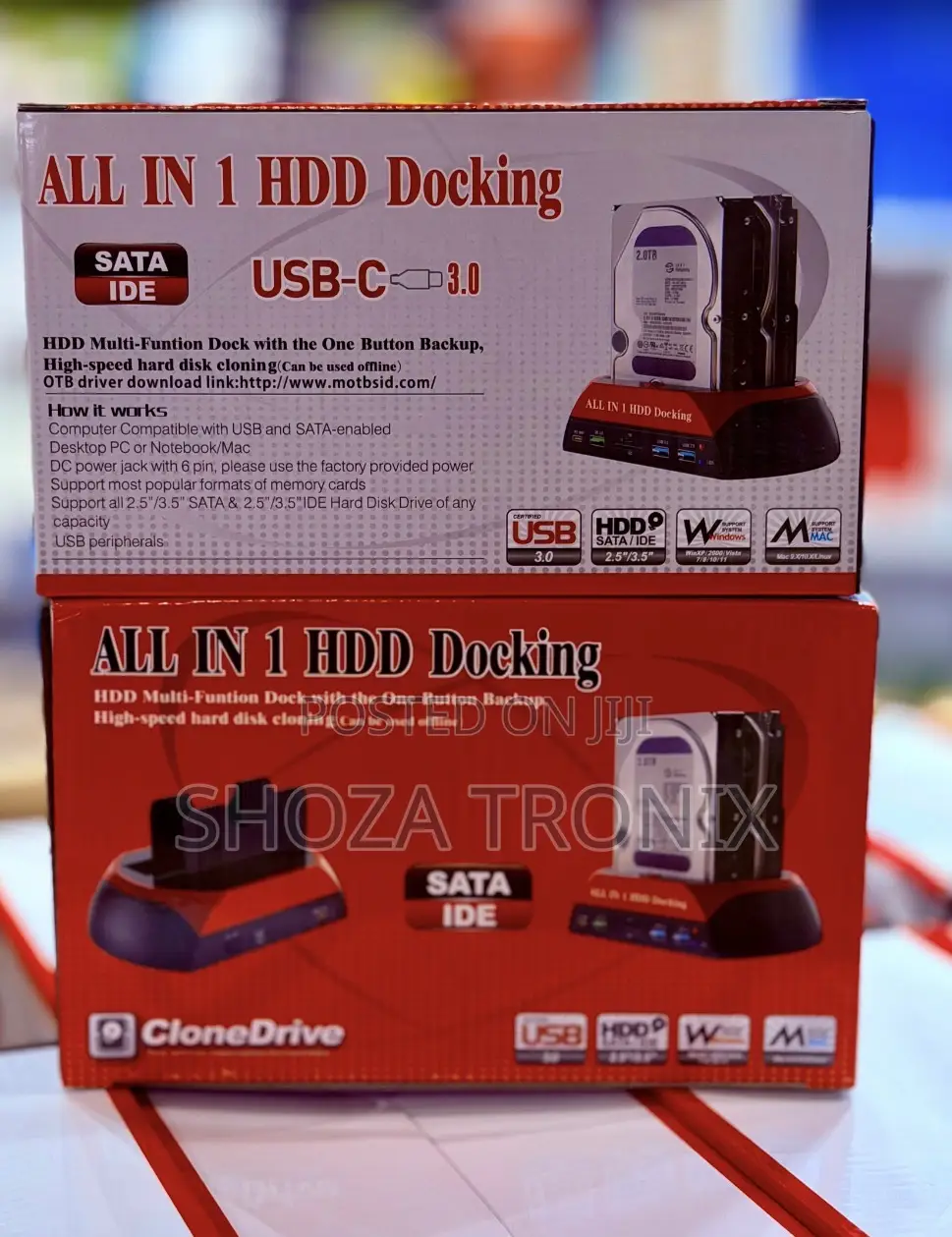 All in 1 HDD Docking