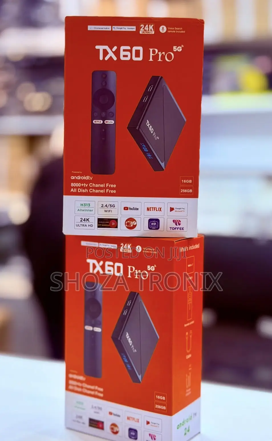 Tx 60 Pro 5g Android TV Box
