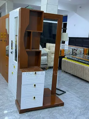 Dressing Table Color Chocolate and White