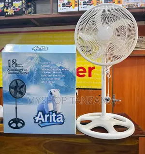 Arita Standing Fan White Size 18