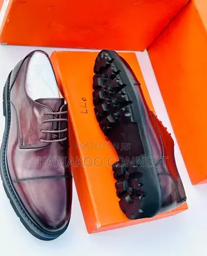 Genuine Leather Brown Shoes
