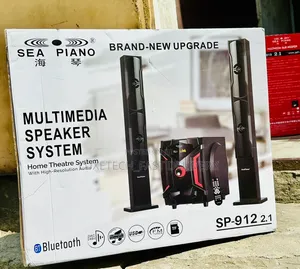 Sea Piano Sp-912 2.1 Multimedia Speaker System (Subwoofer)