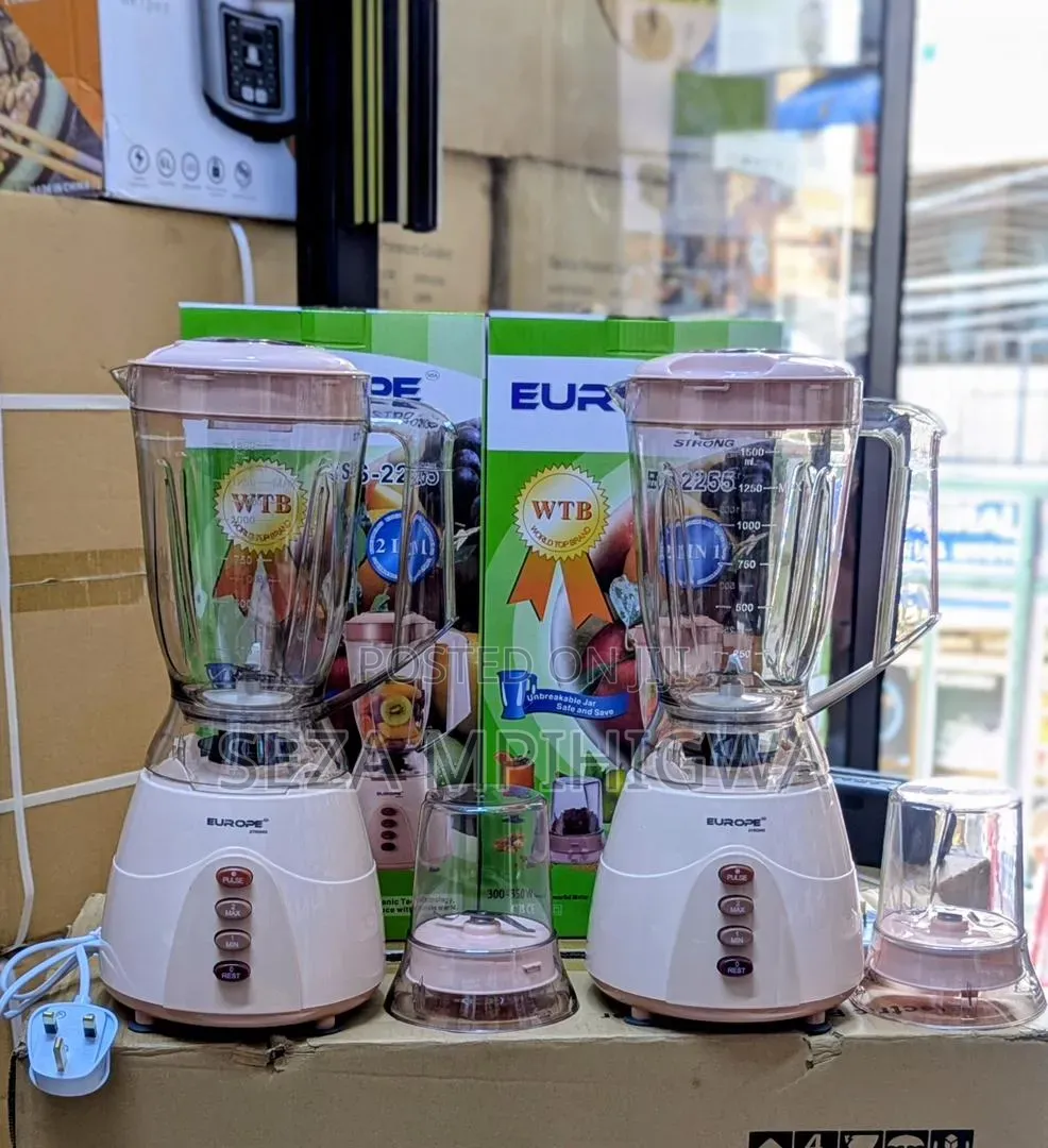 Electric Blender Brand; Europe Capacity; 1.5l
