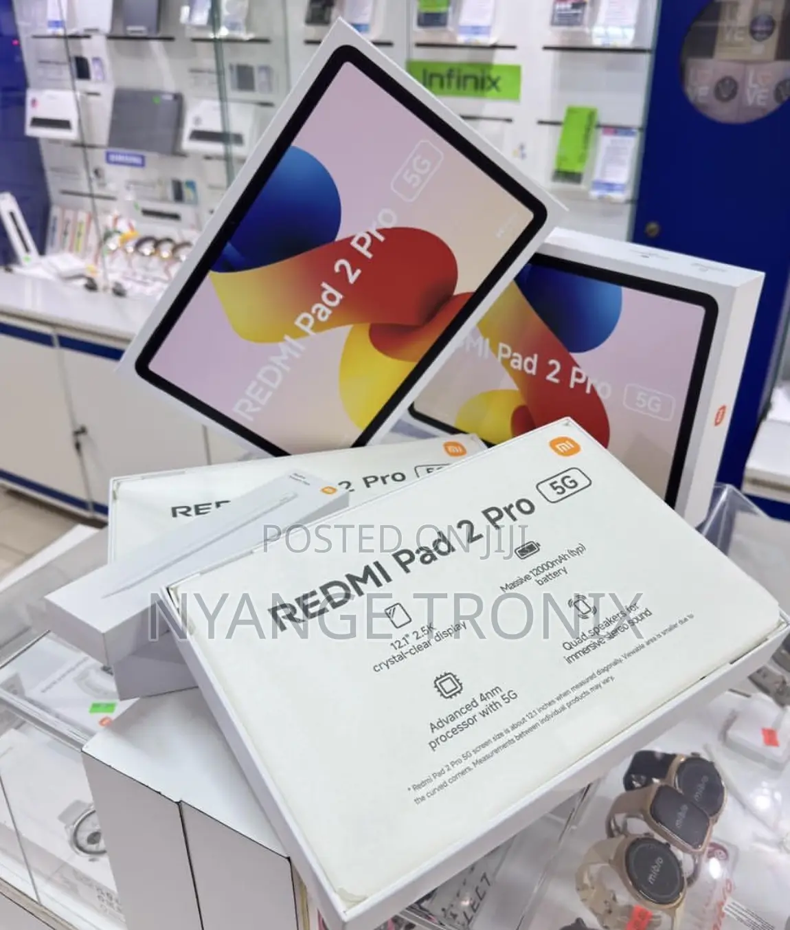 New Xiaomi Redmi Pad 2 Pro 256 GB Gray