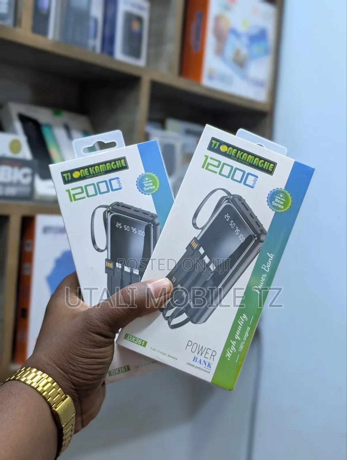 Tj Kamaghe Power Bank 12000 Mah