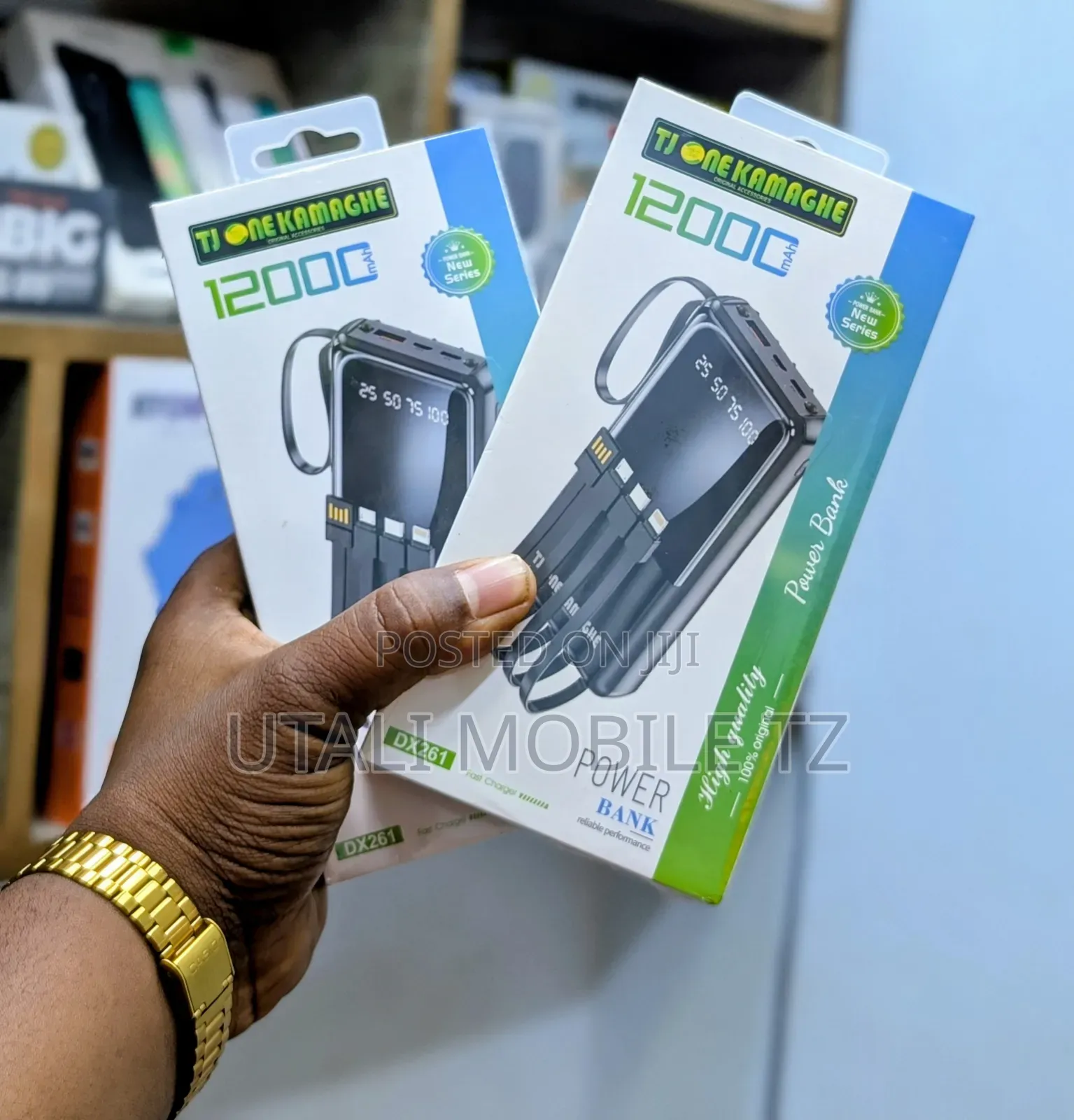 Tj Kamaghe Power Bank 12000 Mah