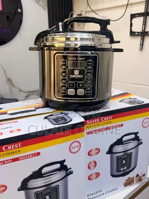 6ltrs 10 in 1 Silver Crest Pressure Cooker
