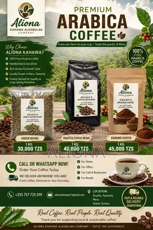 Premier Arabica Coffee Order Now