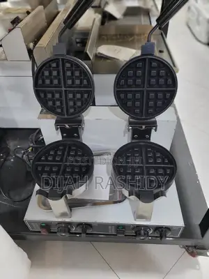 Commercial Electric Double Waffle Maker
