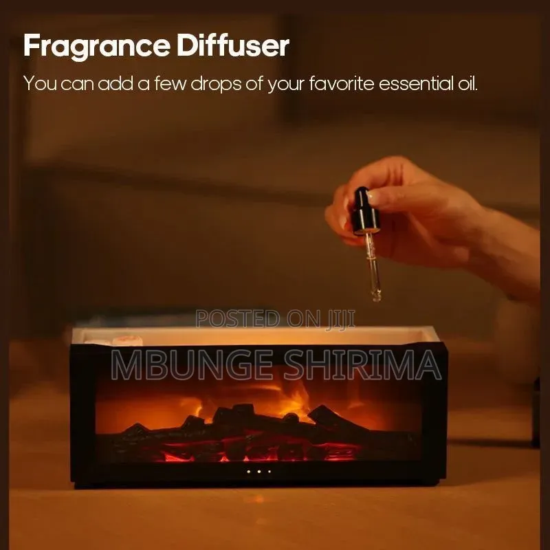 *#Flame Fire Place With Aroma Diffuser*