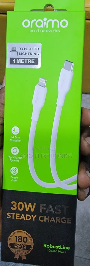 Oraimo Ocd-114cl Robustline Type-C to Lightning 1m Cable