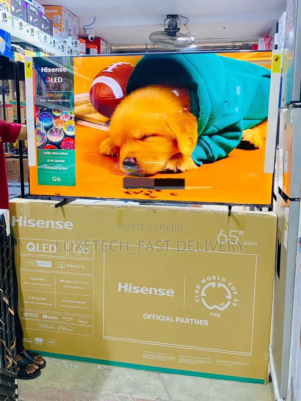 Hisense 65 Inch Qled Smart Uhd Tv Q6q Premium