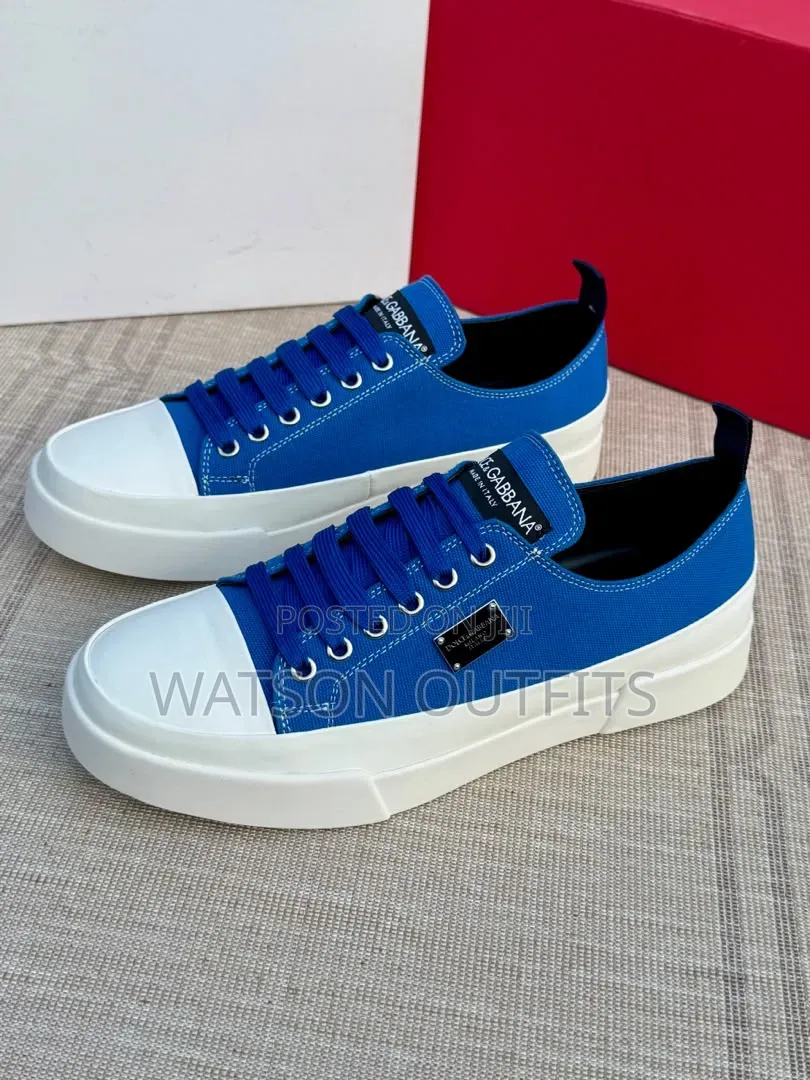 D G(Dolce Gabbana) Men's Leather Shoes or Sneakers