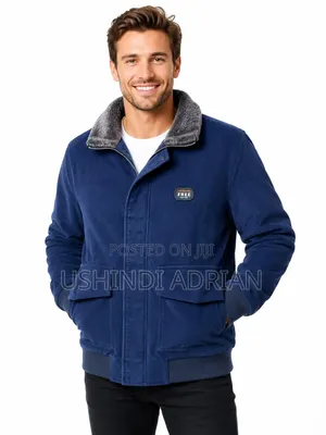 Corduroy CoatPremium QualityBig Sizes Only (Size Kubwa Tu)