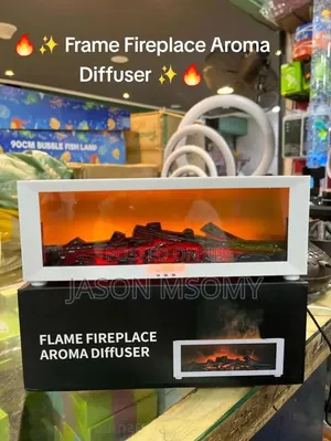 Flame Fire Place With Diffuser Aroma