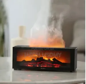 Flame Fire Place With Diffuser Aroma