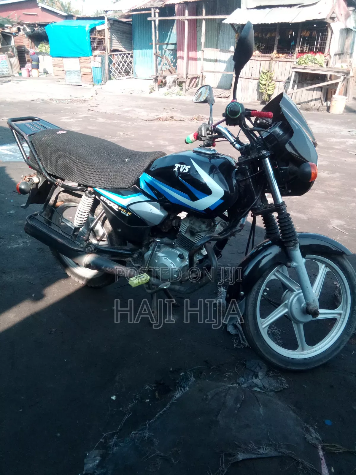 TVS King Deluxe Plus iTouch Start 2021 Blue