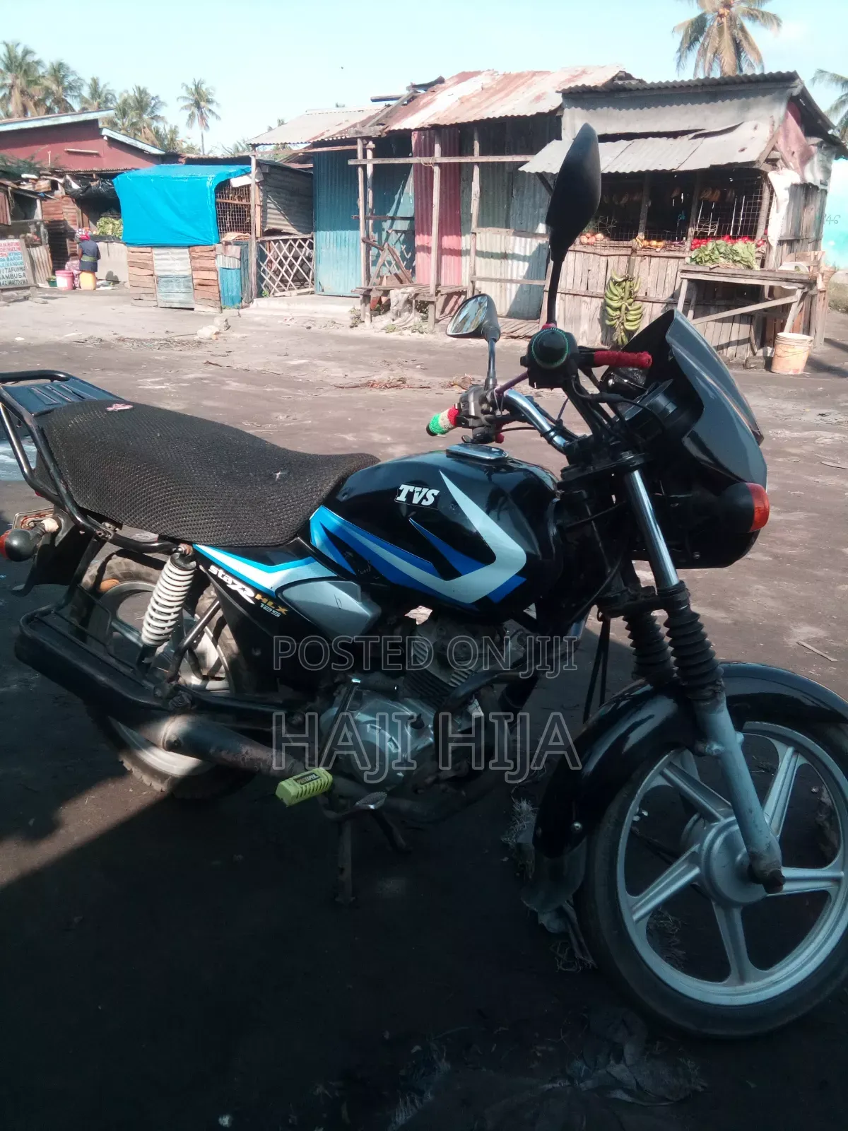 TVS King Deluxe Plus iTouch Start 2021 Blue