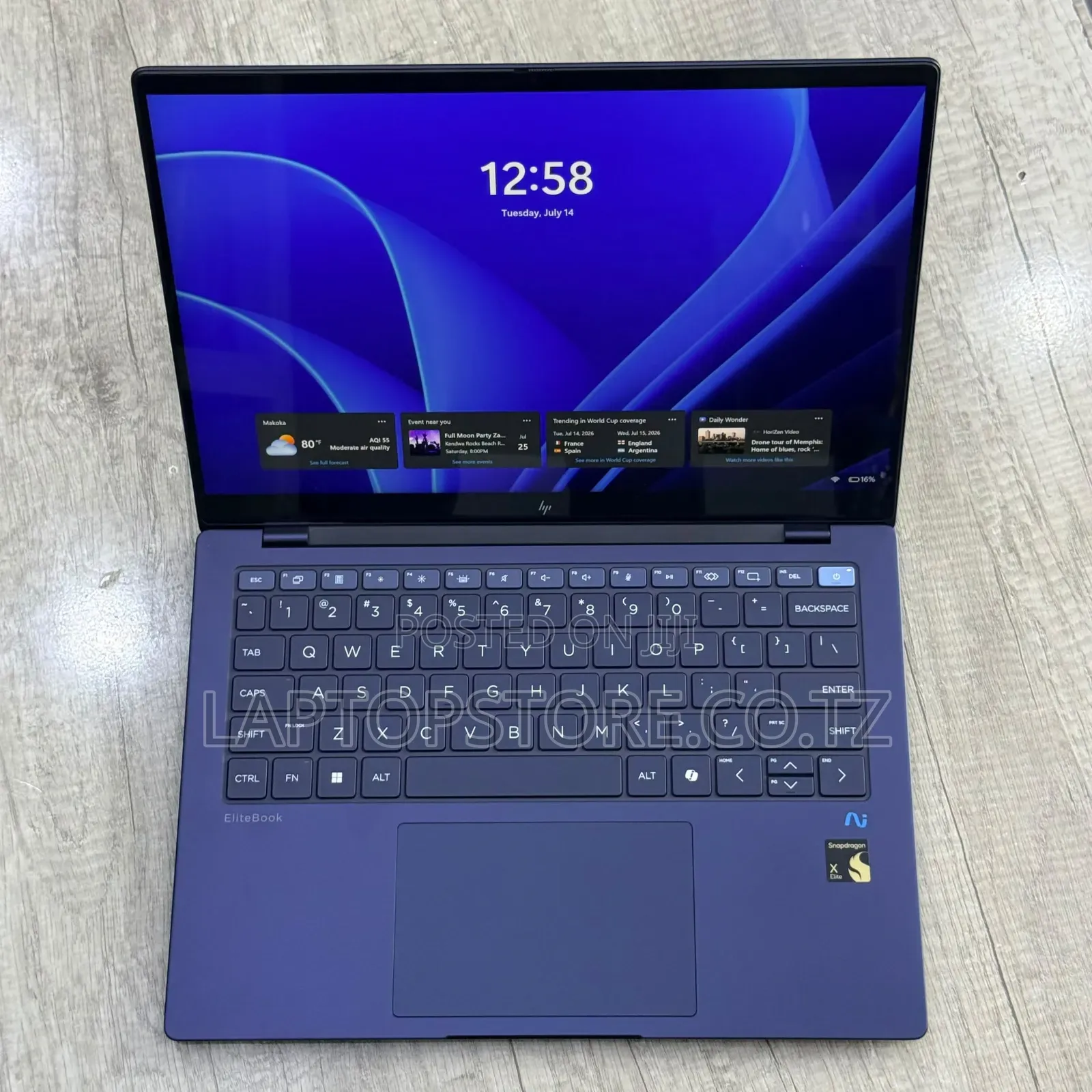 New Laptop HP 32GB Qualcomm Snapdragon X Elite SSD 512GB