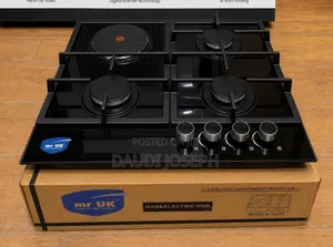 Mr Uk Cooker 3G+1EPlate Kioo Glass