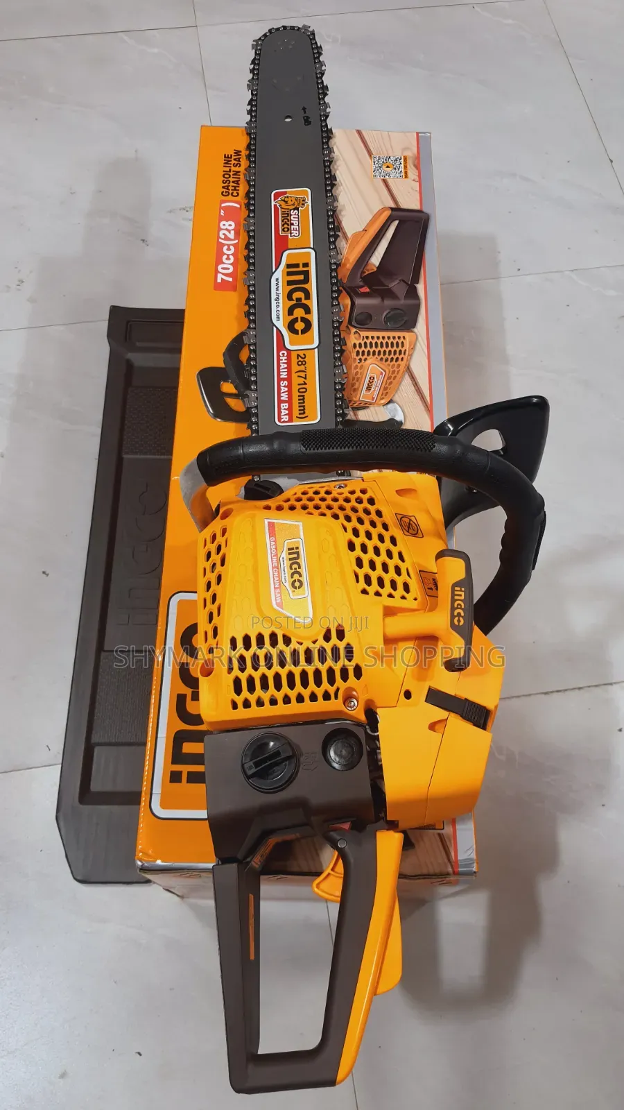 INGCO Heavy Duty Gasoline Chainsaw 28 Inch
