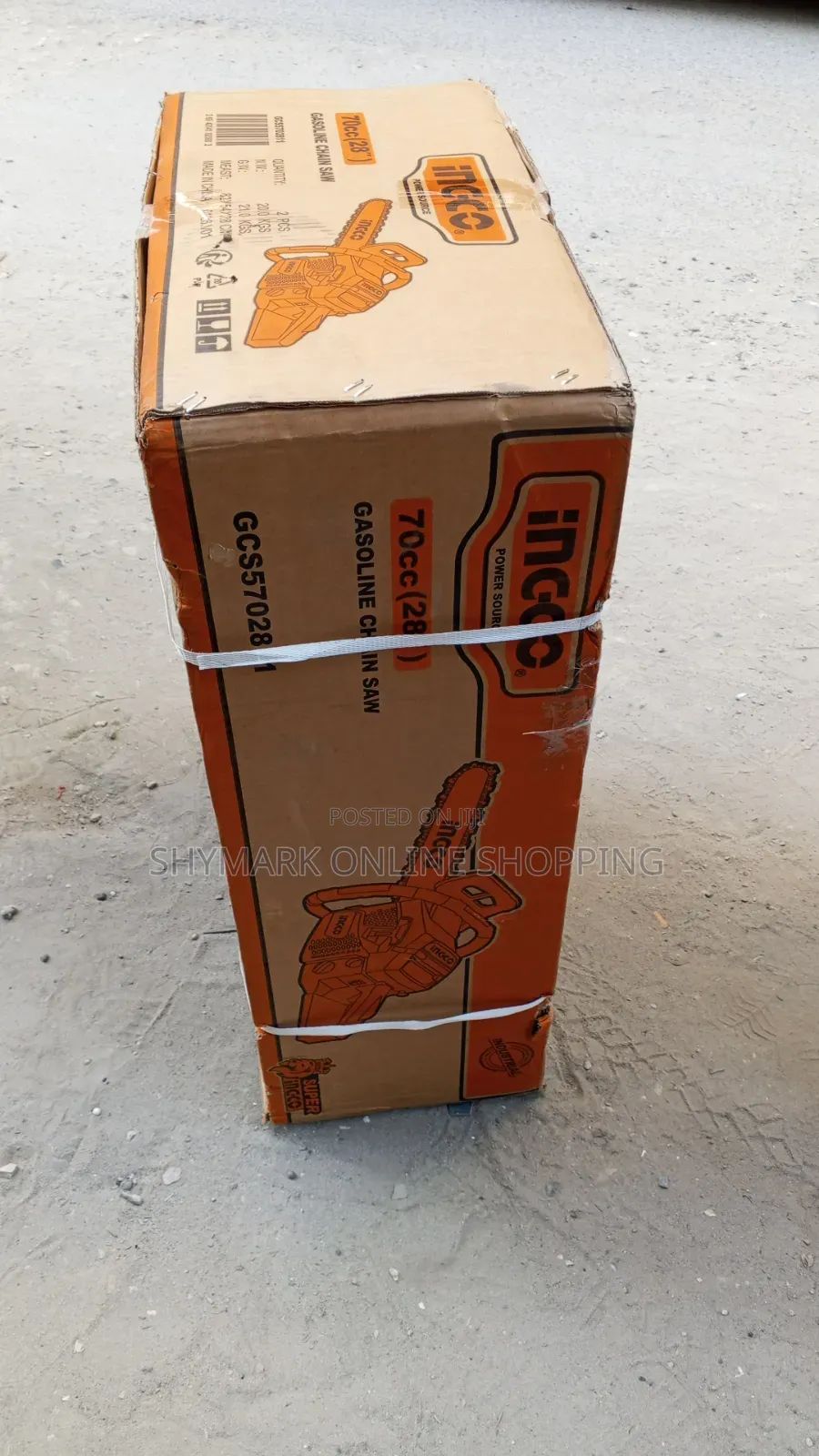 INGCO Heavy Duty Gasoline Chainsaw 28 Inch