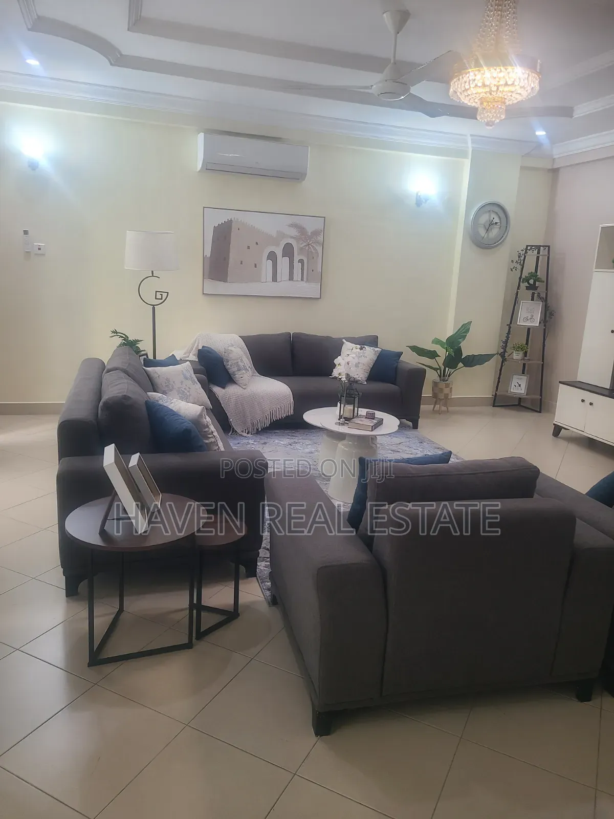 Furnished 3bdrm Apartment in Masaki for rent