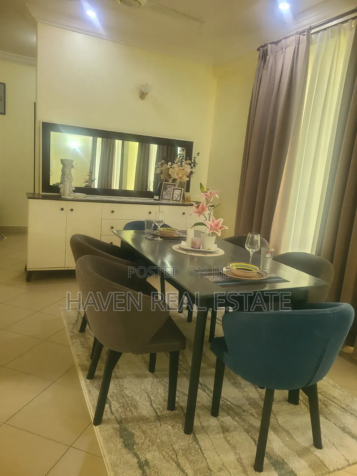 Furnished 3bdrm Apartment in Masaki for rent