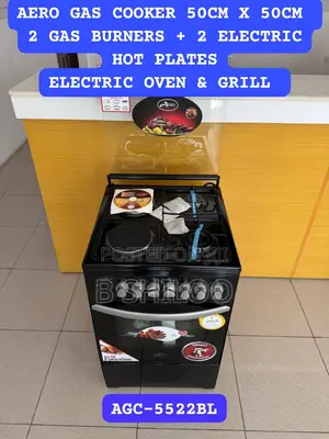 Aero Free Standing Oven 2gas 2 Electric Burner