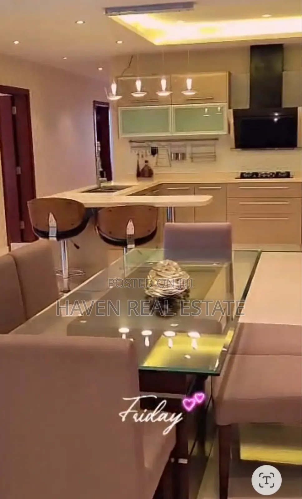 Furnished 4bdrm Apartment in Masaki for rent