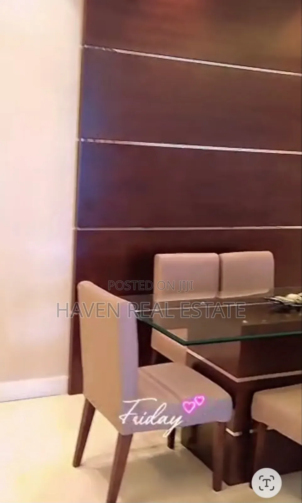 Furnished 4bdrm Apartment in Masaki for rent