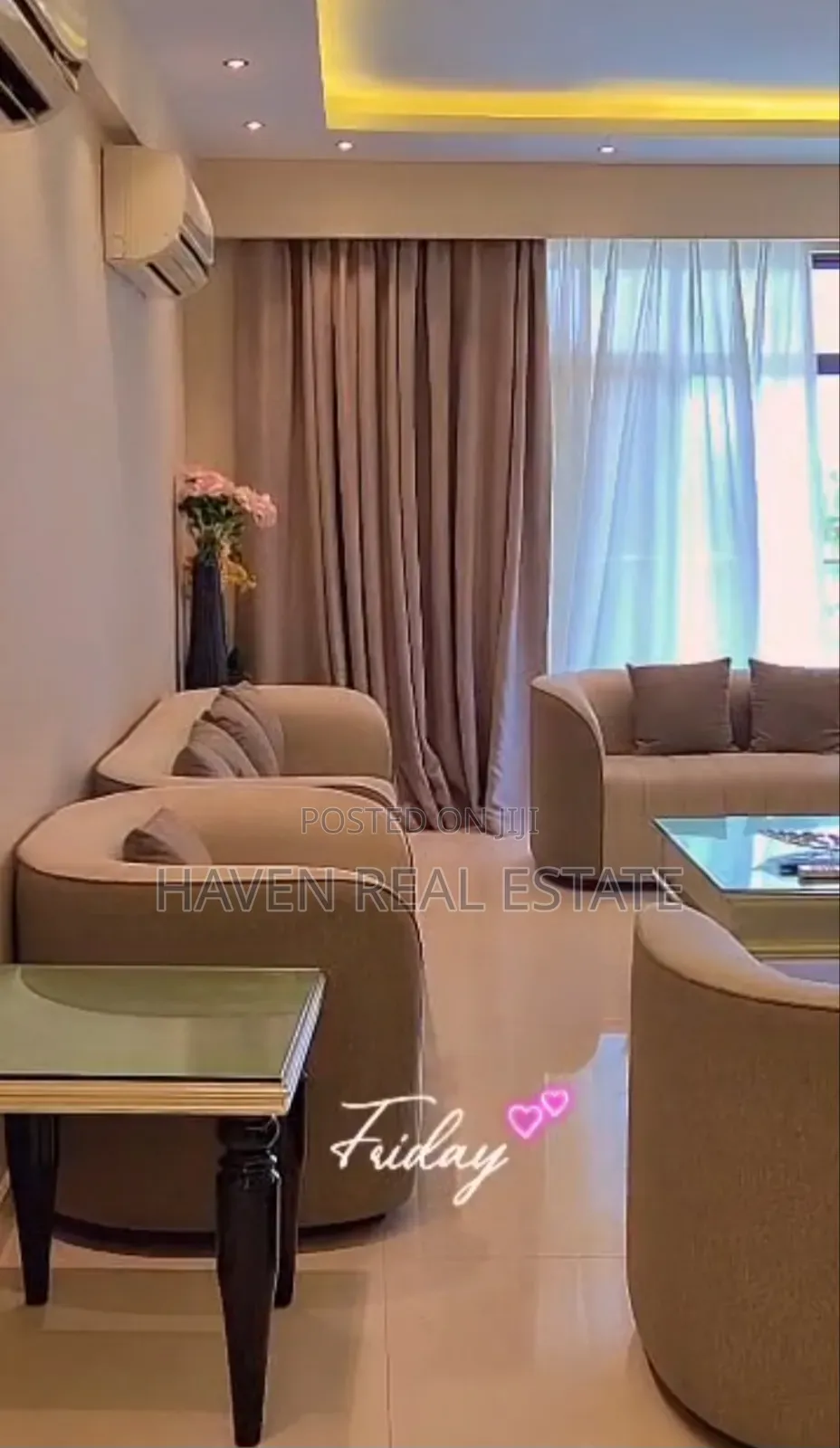 Furnished 4bdrm Apartment in Masaki for rent