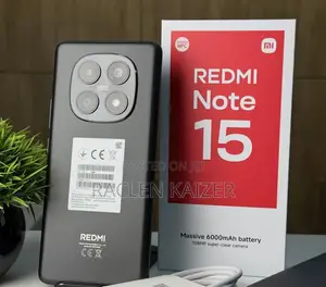 New Xiaomi Redmi Note 15 128 GB