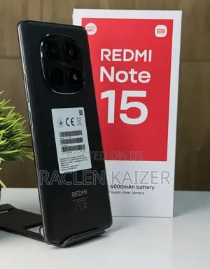 New Xiaomi Redmi Note 15 256 GB Black