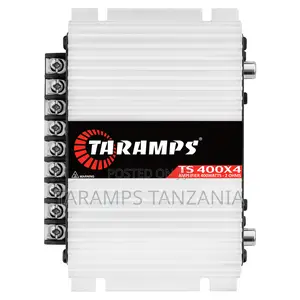 Taramps TS 400X4 2 Ohms 400W RMS 4 Channel Amplifier High-Level Input