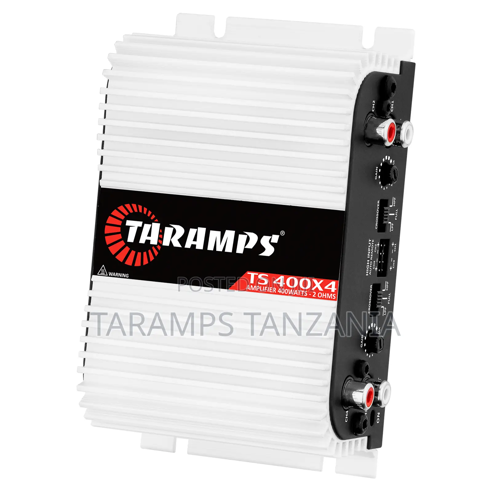 Taramps TS 400X4 2 Ohms 400W RMS 4 Channel Amplifier High-Level Input