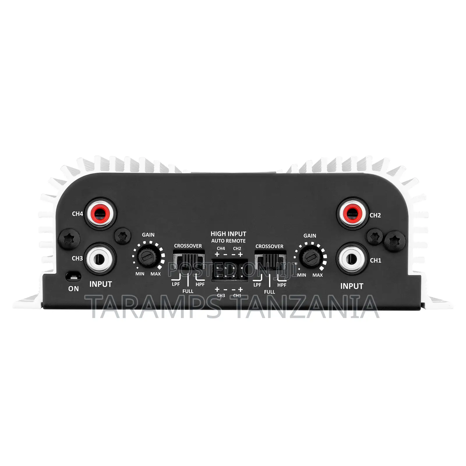 Taramps TS 400X4 2 Ohms 400W RMS 4 Channel Amplifier High-Level Input