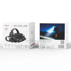 TC13 Yesido LED Head Lamp 10watts, 5400mAh Battery, Telescopic Zoom