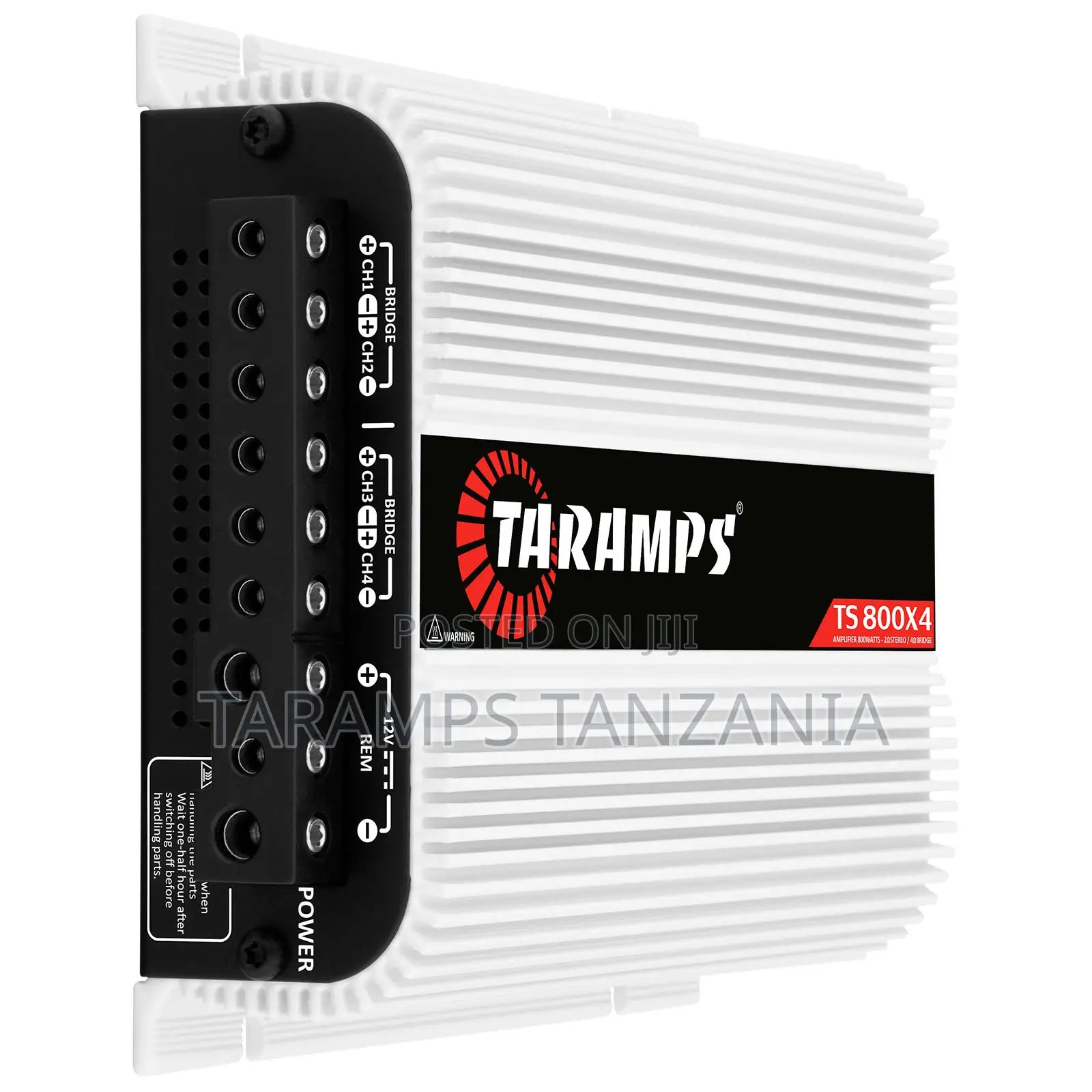 Taramps TS 800X4 2 Ohms 800W RMS 4-Channel Amp RCA High-Level Input